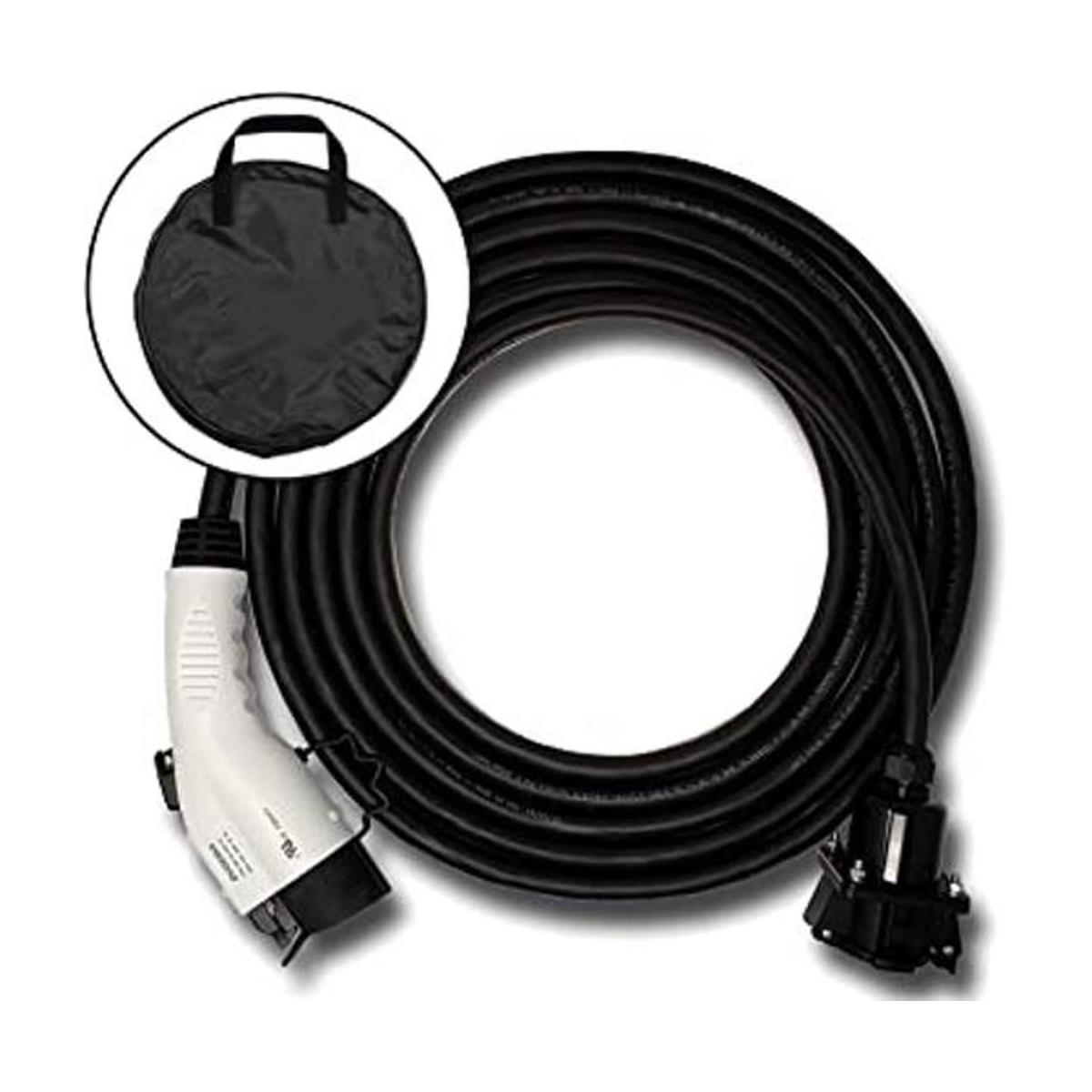Inteset Cable de extensión J1772 EV de 12 pies y 40