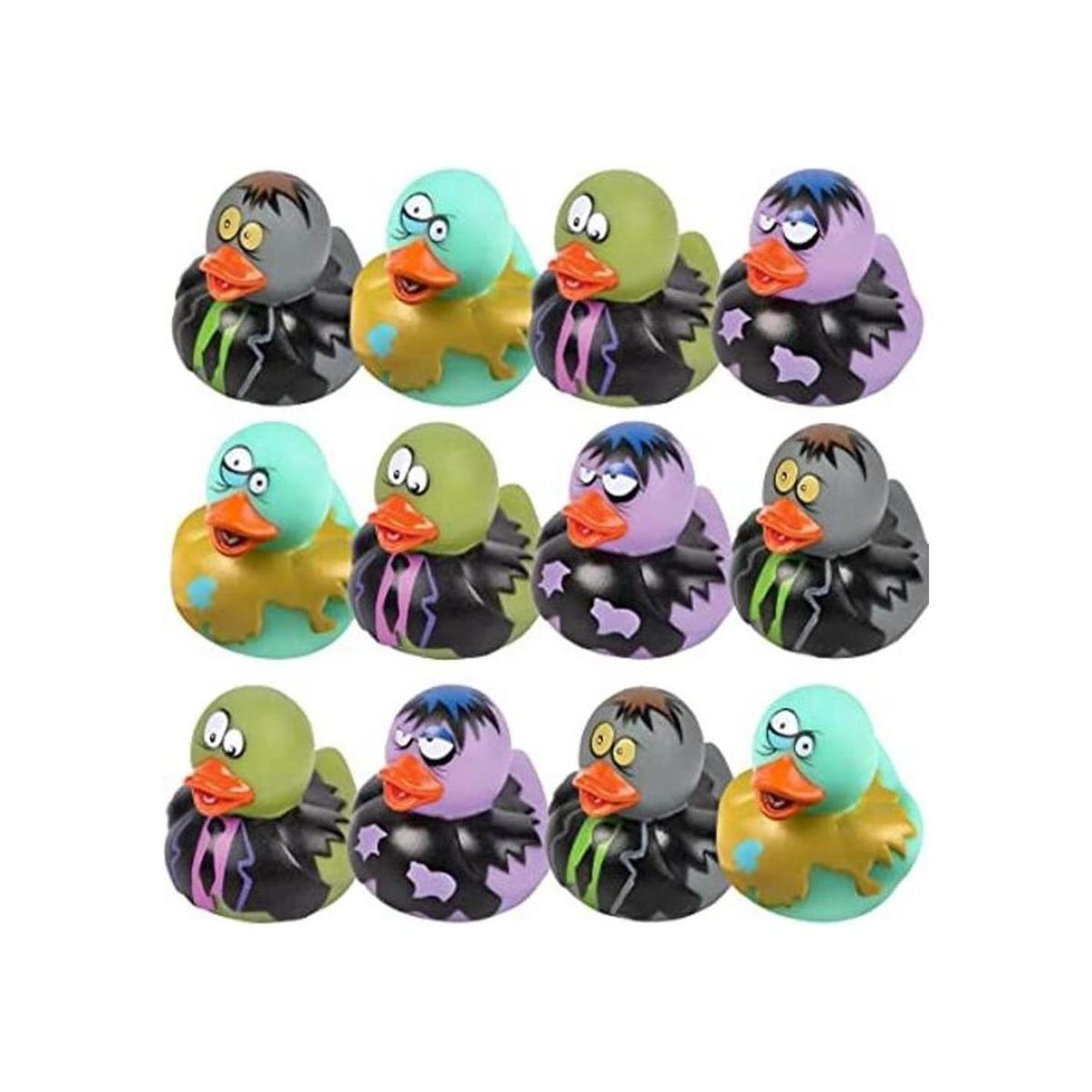 ArtCreativity Duckies de goma zombi de 2 pulgadas para