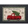 Felpudo para camioneta de Feliz Navidad para interiores y_1