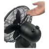 Hunter Ventilador de mesa retro de metal potente 3_3