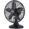 Hunter Ventilador de mesa retro de metal potente 3_5
