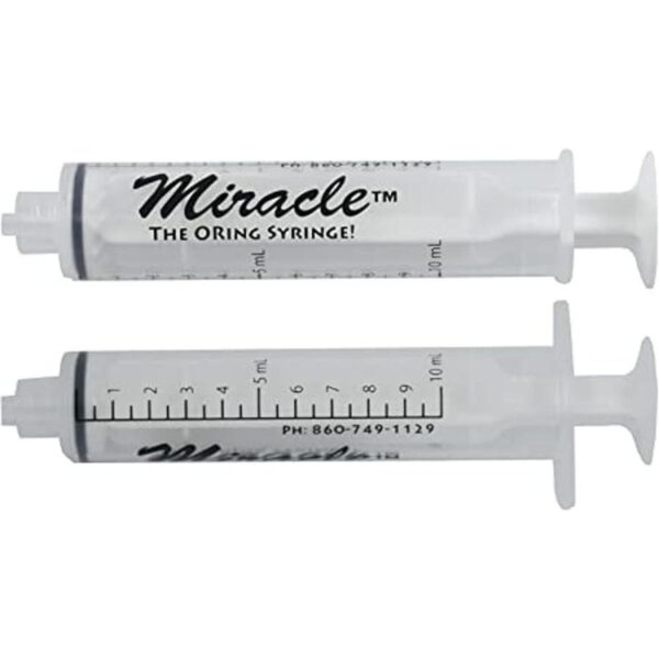 Miracle Oring Syringe Jeringa Luer Lock de 0.3 fl oz El_1