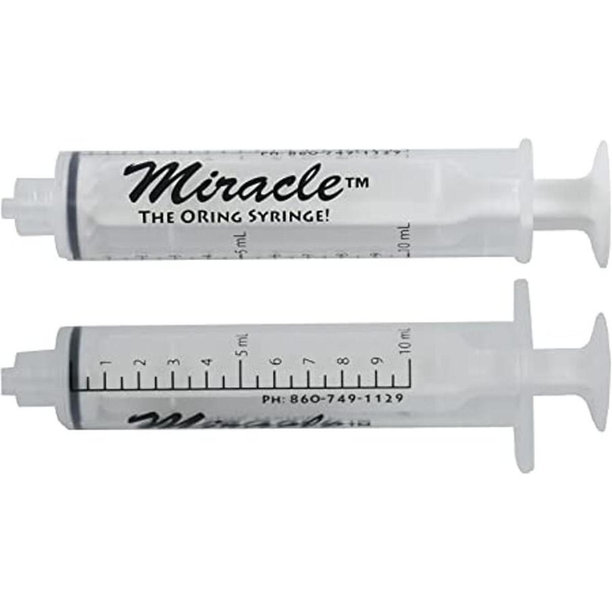 Miracle Oring Syringe Jeringa Luer Lock de 0.3 fl oz El