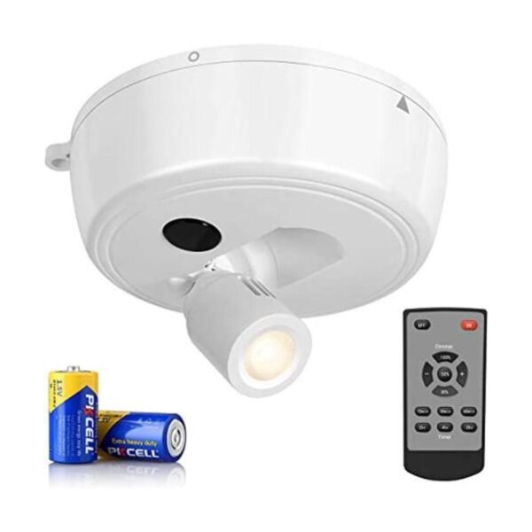 Luces LED inalámbricas con control remoto luces puntuales_1