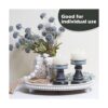 GENMOUS CO. Bandeja decorativa de madera de 2 niveles_3