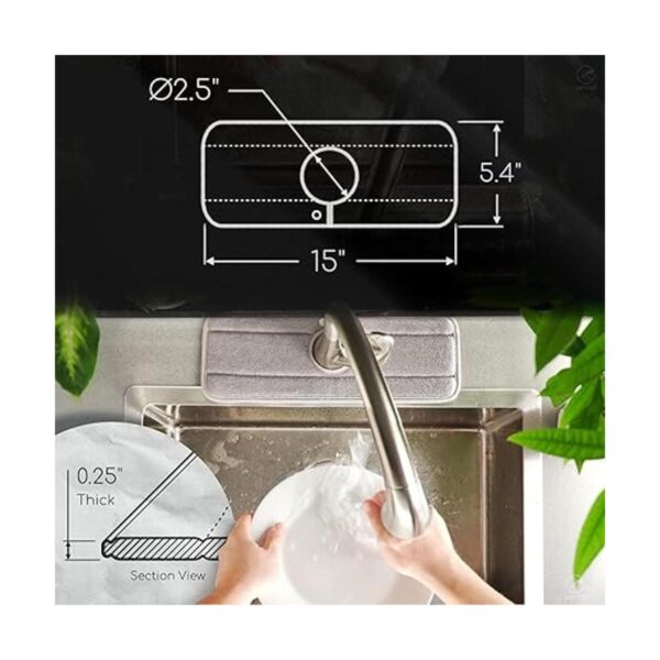 El original Ternal Sinkmat Protector contra salpicaduras_3