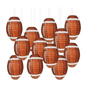 Faroles de papel de fútbol decoración colgante de fútbol_1