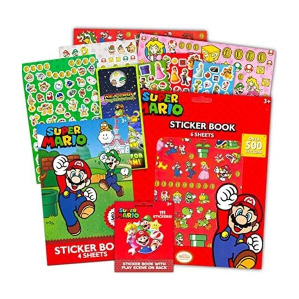 Mario Shop Paquete de calcomanías de Nintendo Mario_1