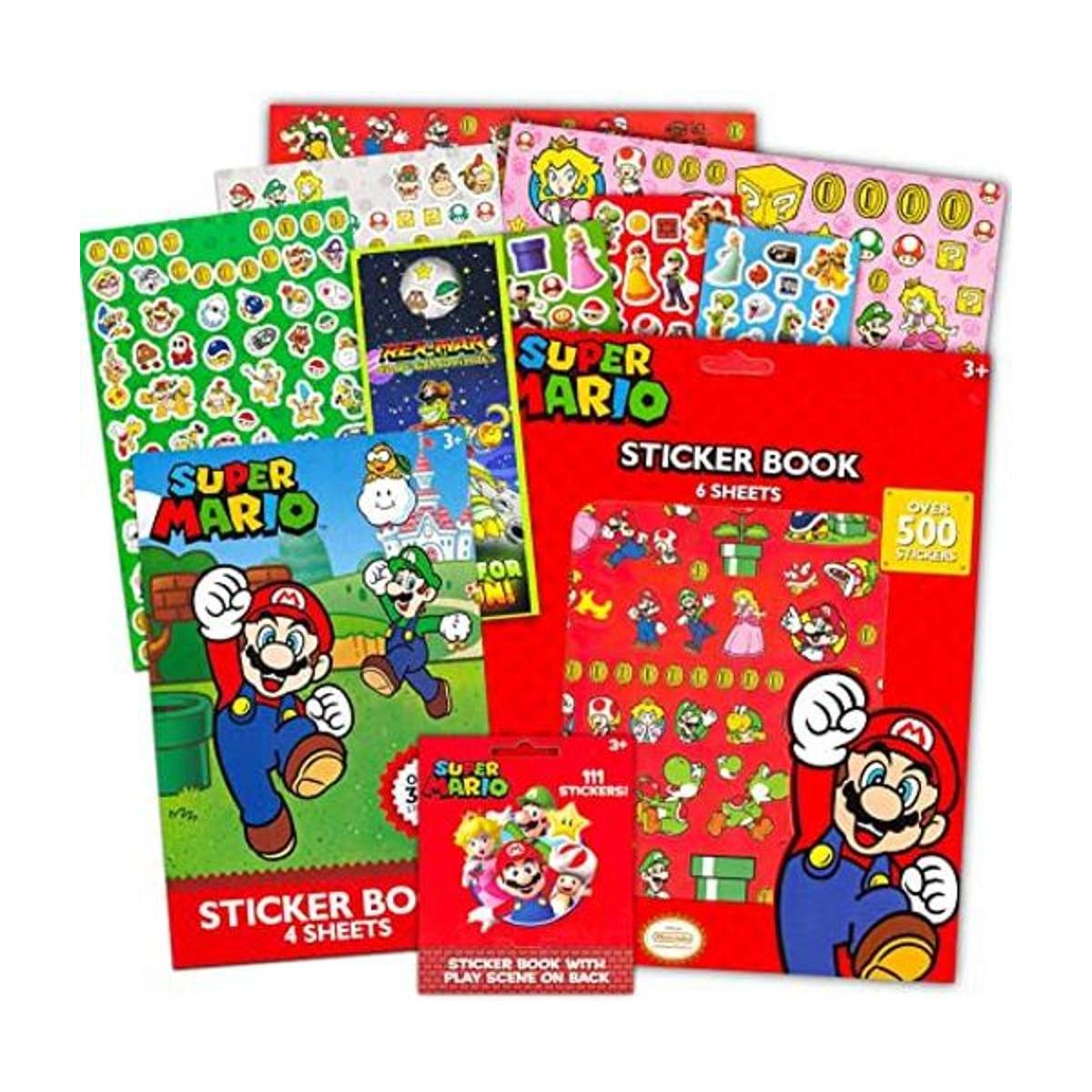 Mario Shop Paquete de calcomanías de Nintendo Mario