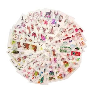 36 hojas de calcomanías Washi de acuarela para diario