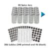 Juego de especias giratorio con 20 tarros de especias_5