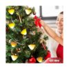 HULPPRE Juego de 15 luces solares de hongo blanco cálido_2