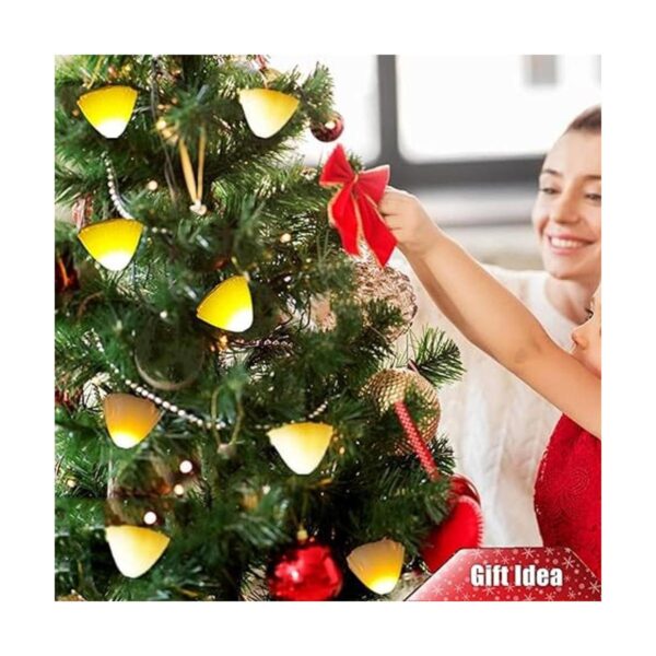 HULPPRE Juego de 15 luces solares de hongo blanco cálido_2