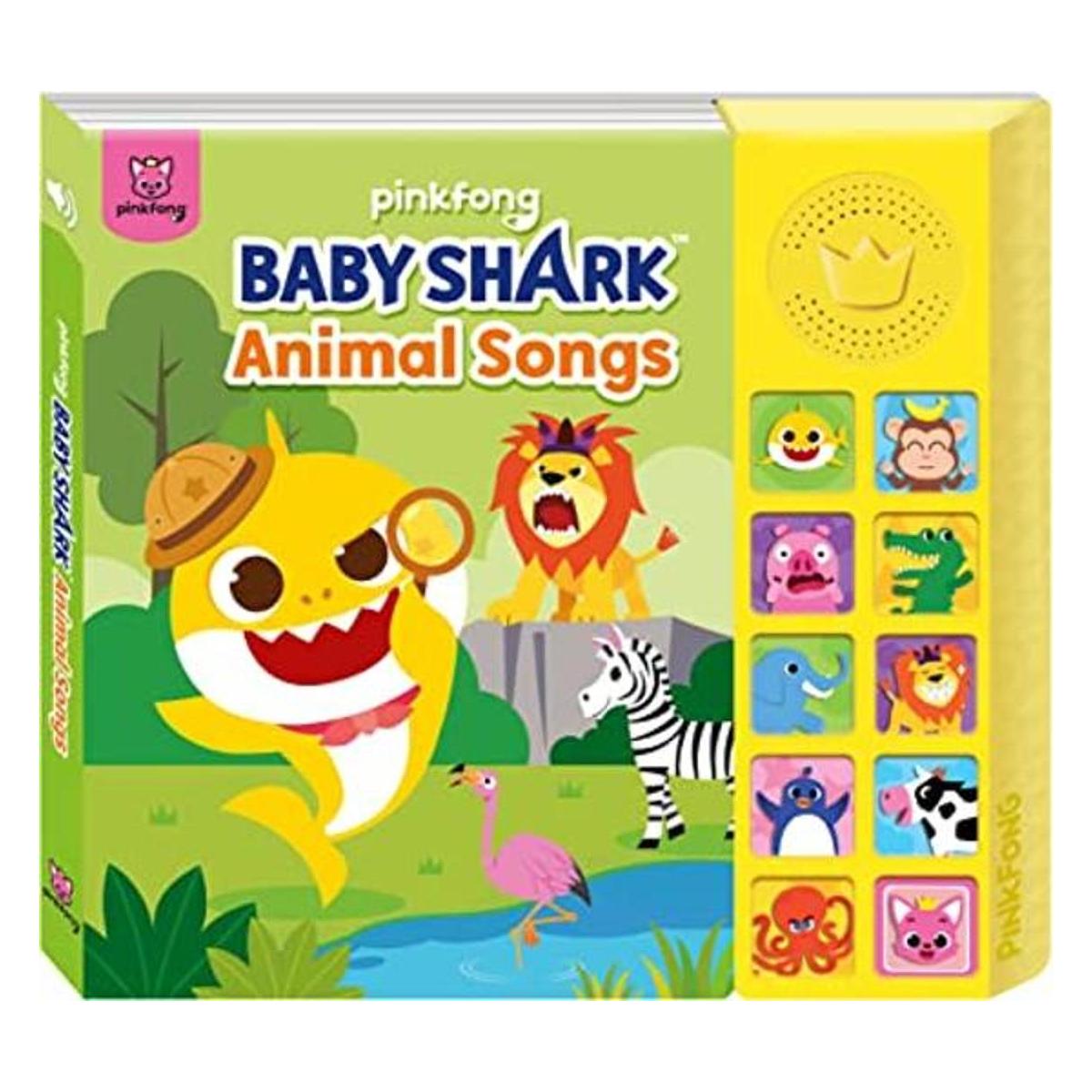 Libro de sonido de 10 botones de canciones de animales de