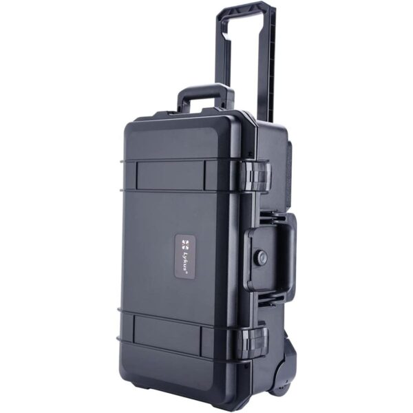 Lykus HC5120 Funda rígida impermeable con rueda y espuma_1
