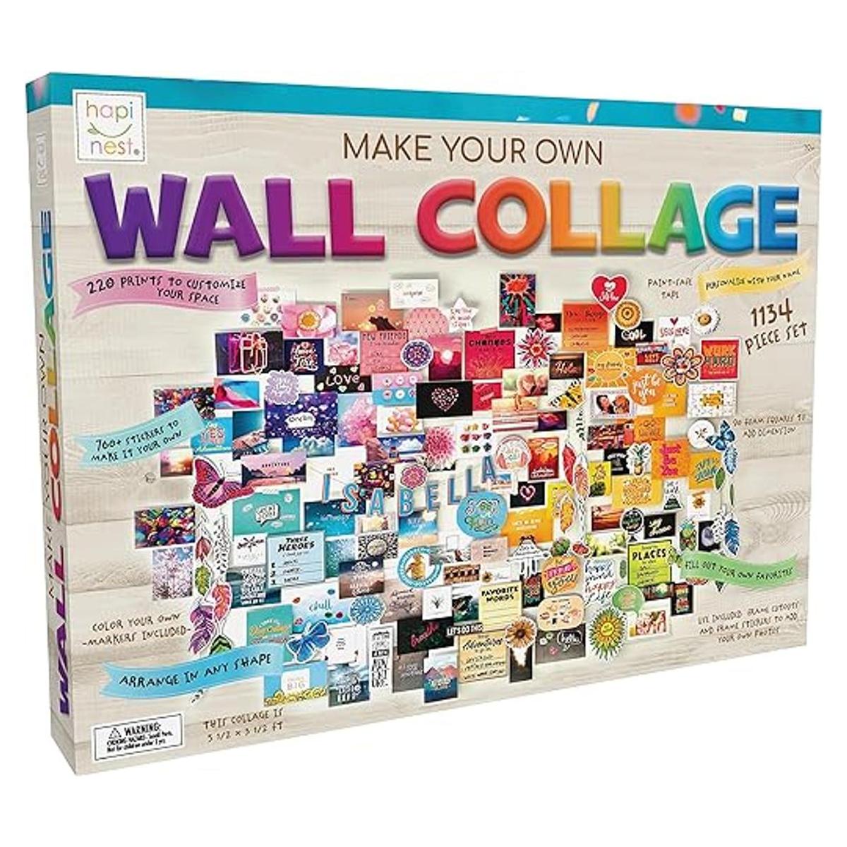 Hapinest Kit de arte y manualidades de collage de pared