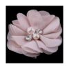 Huralona 20 cuentas de flores de gasa con diamantes de_1