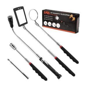 Kit de herramientas de recogida magnética telescópica para