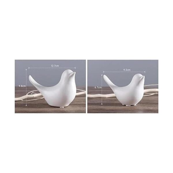 Fannuoncc Estatuas de pájaros pequeños para decoración del_3