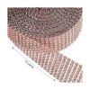 Cinta acrílica de diamantes de imitación de 10 yardas para