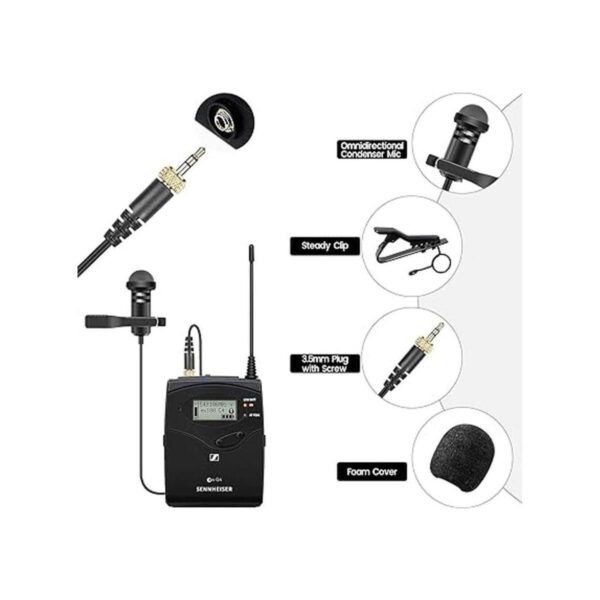 Lavalier Micrófono compatible con transmisor inalámbrico_6