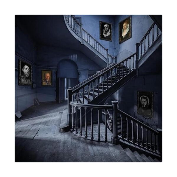 OEDOC Paquete de 4 decoraciones de Halloween de 10.2 x_5