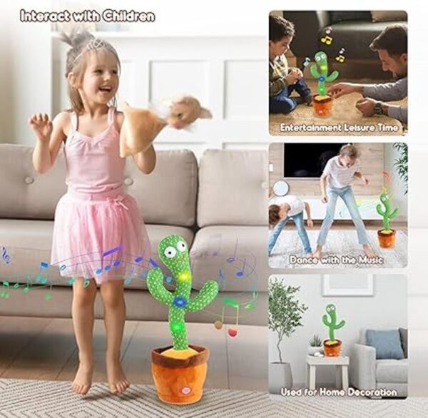Juguetes de cactus parlantes para niños y niñas juguete_2