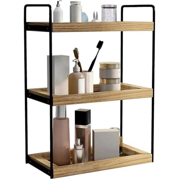 Dorhors Organizador de encimera de baño de 3 niveles_1