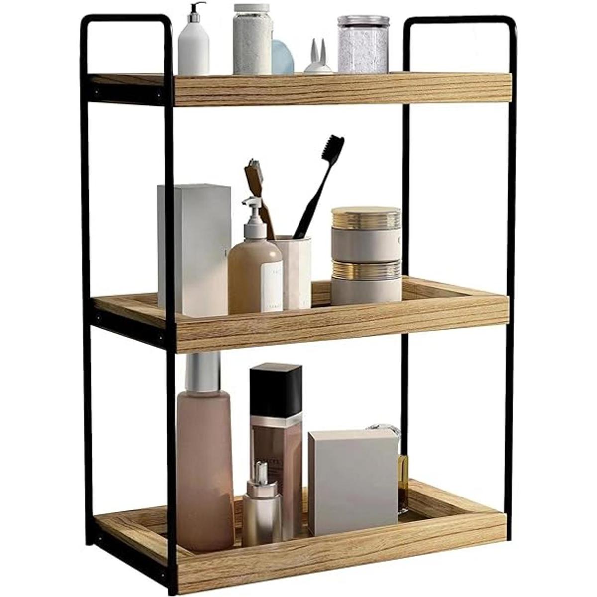 Dorhors Organizador de encimera de baño de 3 niveles