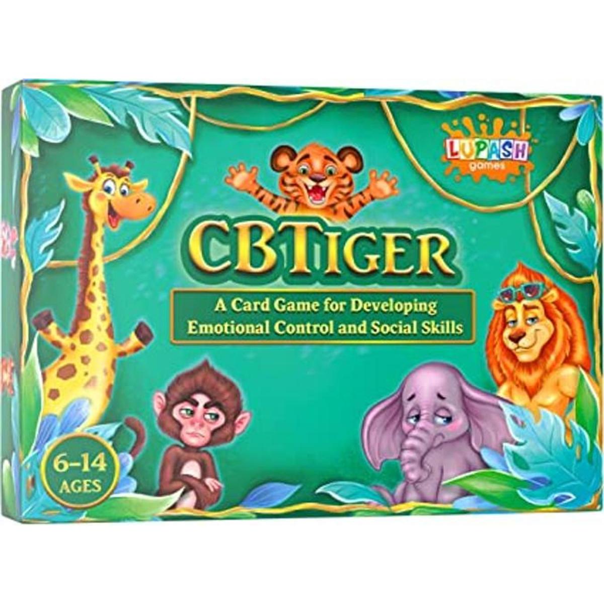 Juego de cartas de terapia CBTiger para niños desarrolla