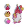 OBANGONG 3 piezas de gnomos de feliz cumpleaños decoración
