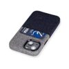 Dockem Funda tipo cartera para iPhone 13 Mini con placa de_1