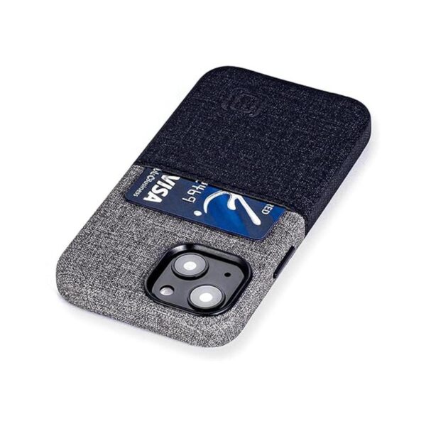 Dockem Funda tipo cartera para iPhone 13 Mini con placa de_1