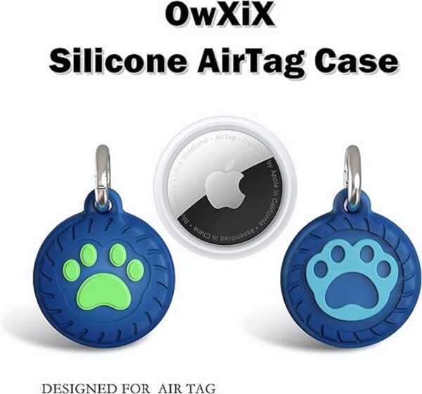 OwXiX Apple AirTag Fundas para AirTag para perro o gato_2