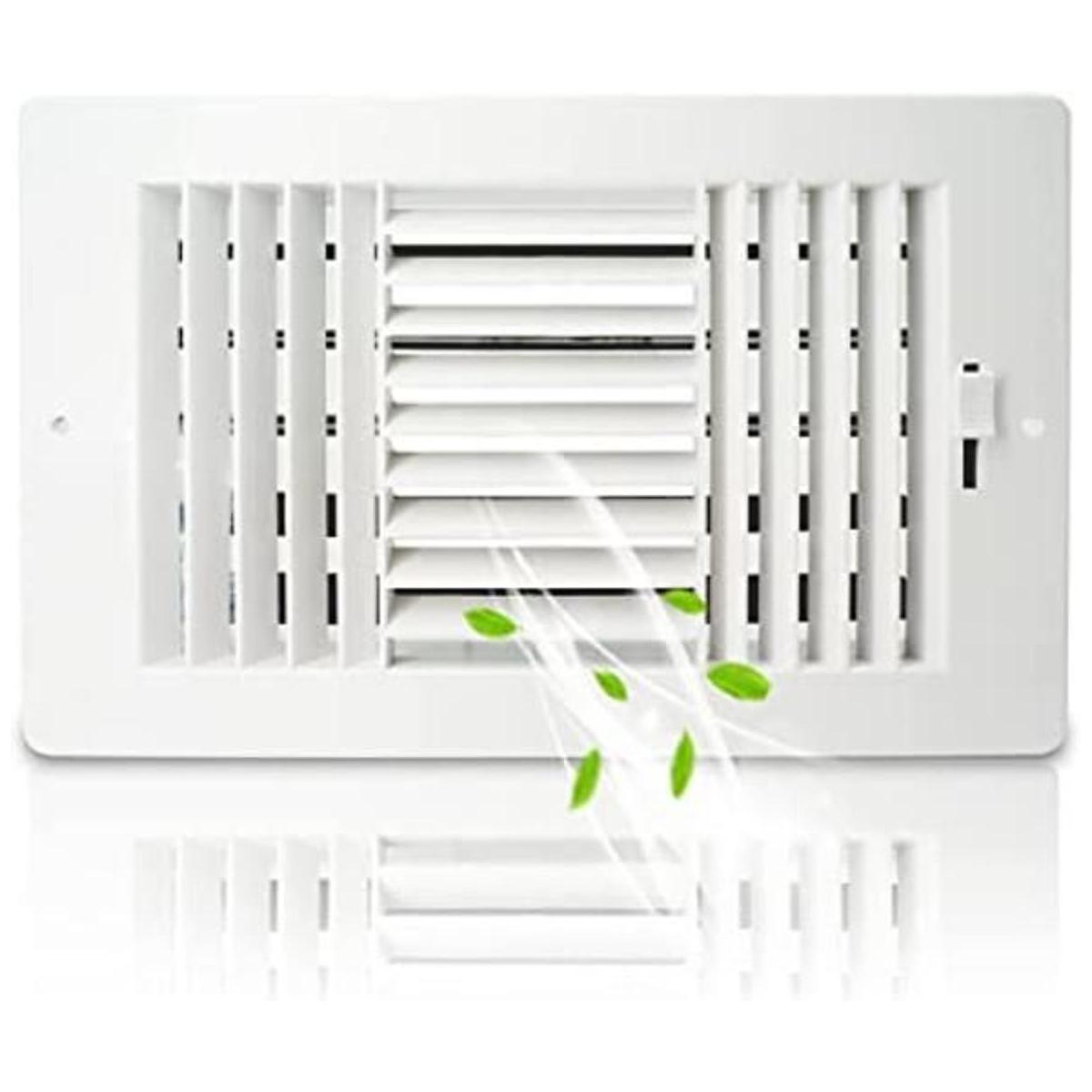 FanGoFast Registro de techo ventilación de techo ABS de