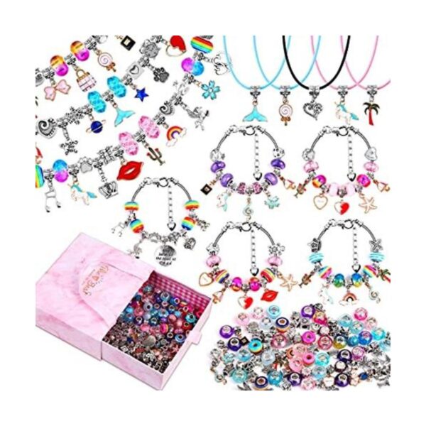 Mckanti Kit de fabricación de pulseras de abalorios