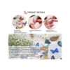 Juego de 320 calcomanías de mariposas con insectos de_2