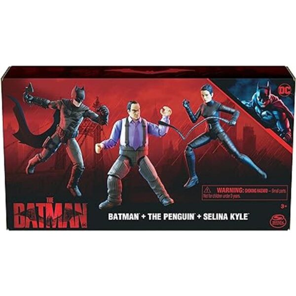 DC Comics Batman Paquete de 3 figuras de acción_2