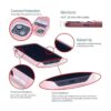 Dockem Funda tipo cartera para iPhone 13 con placa de_4