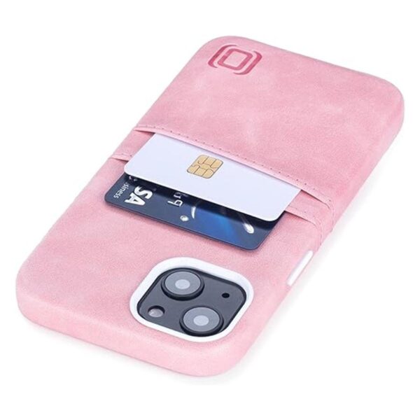 Dockem Funda tipo cartera para iPhone 13 con placa de_1