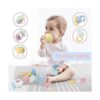 Cuterabit Juego de 13 juguetes de sonajeros para bebés_4