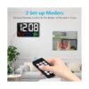 Amgico Reloj de pared digital reloj digital de 11.4_2