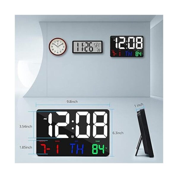 Amgico Reloj de pared digital reloj digital de 11.4_5