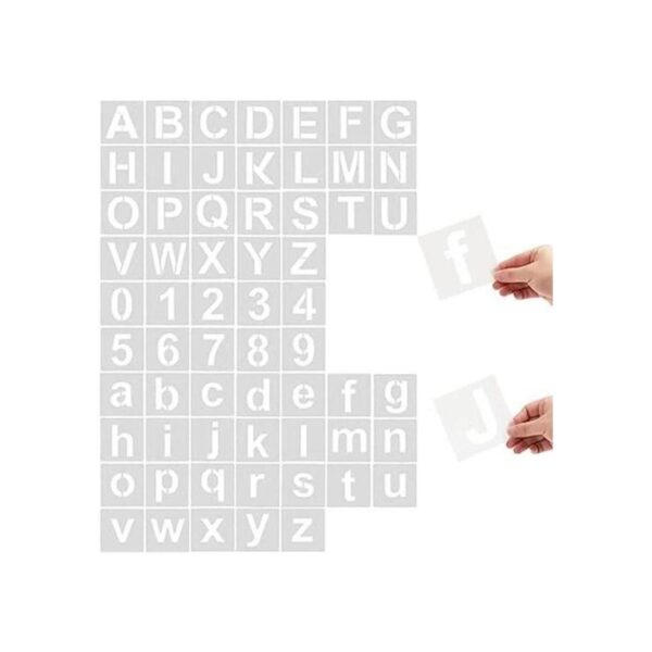 Eage Plantillas de letras del alfabeto de 6 pulgadas 62