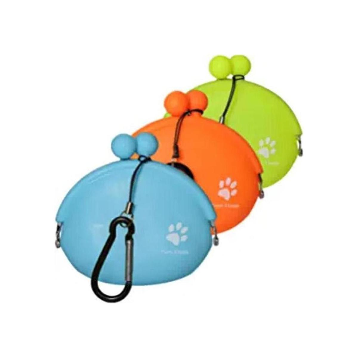 New Oasis Dog Treat Pouch 10oz Small Portable Silicone