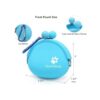 New Oasis Dog Treat Pouch 10oz Small Portable Silicone