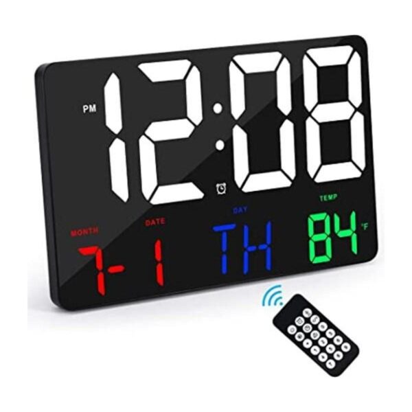 Amgico Reloj de pared digital reloj digital de 11.4_1