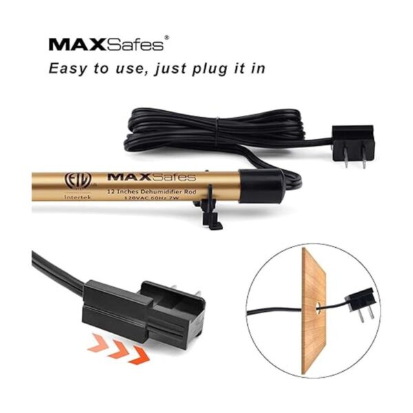 MAXSafes Barra deshumidificadora segura para s