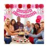 Decoraciones de cumpleaños para mujeres y niñas_4