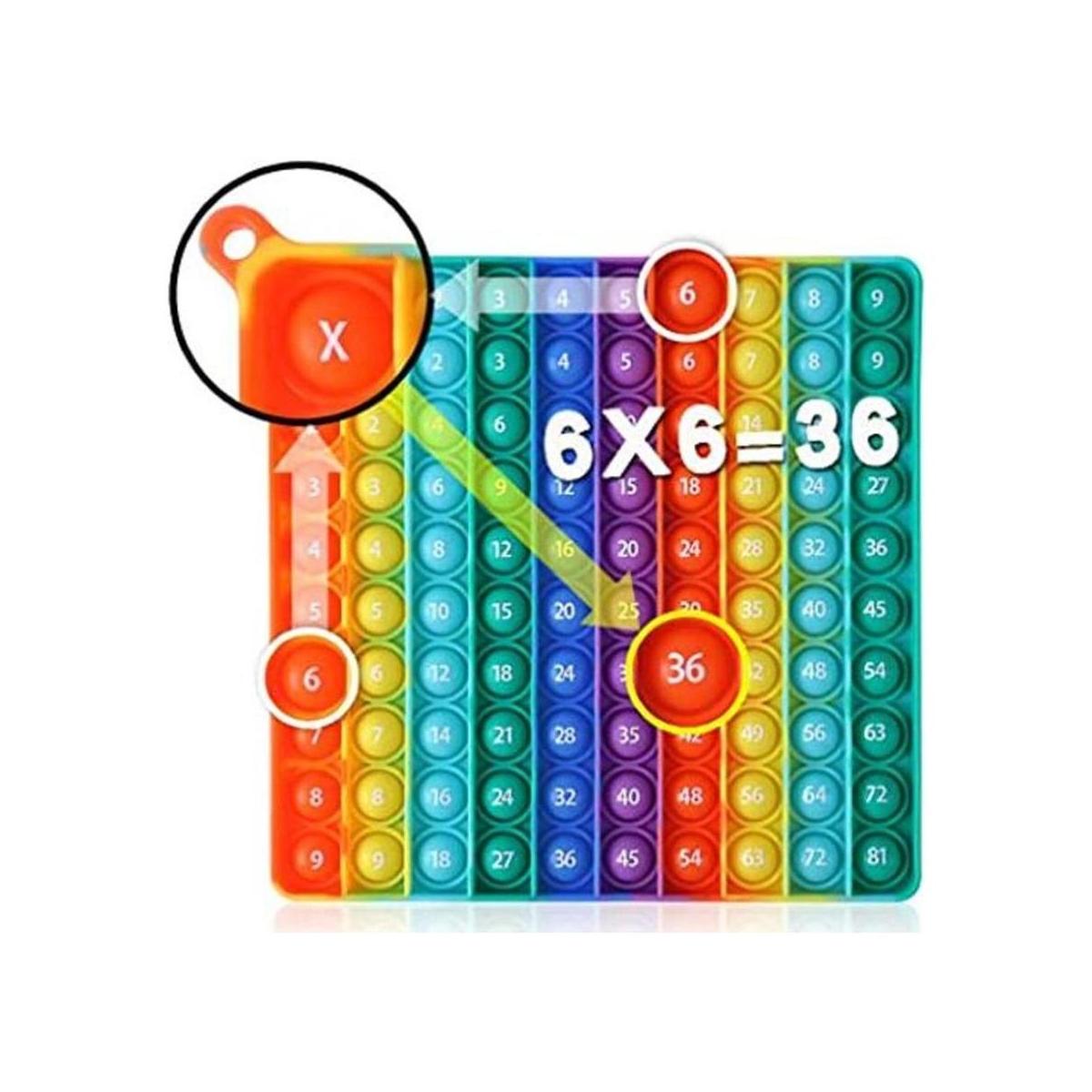 Kingmall Juegos multipicativos de 9 x 9 pulgadas juguete